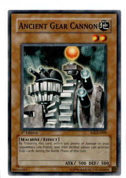 Ancient Gear Cannon | SOJ-EN009 | Yu-Gi-Oh! TCG - Image 1