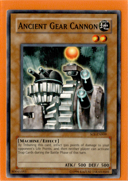 Ancient Gear Cannon | SOJ-EN009 | Yu-Gi-Oh! TCG - Image 2