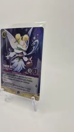 Tinker Bell Snowflake Collector Lorcana Top 8 Set Champ Foil Promo Winterspell - Image 3