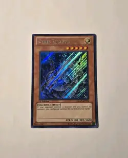 Yugioh Cyber Dragon LCGX-EN176 Secret Rare 1st Edition NM - Image 1