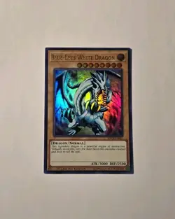 Yugioh Blue Eyes White Dragon Ultra Rare KACB-EN001 NM - Image 1