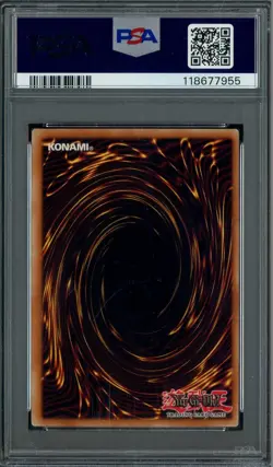 2005 YU-GI-OH! SD1-EN001 RED-EYES DARKNESS DRAGON 1ST EDITION PSA 9 MINT - Image 2