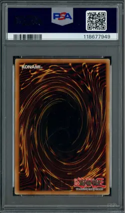 2009 YU-GI-OH! DUELIST PACK: YUGI EN010 SORCERER OF DARK MAGIC 1ST EDITION PSA 8 - Image 2