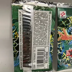 2 packs Yu-Gi-Oh Magic Ruler Booster Pack Sealed Konami Square Logo 1996 New 53334282192 - Image 3