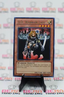 D.D. Warrior Lady LCYW-EN215 Legendary Collection 3: Yugi's World 1st Edition - Image 1