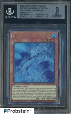 2022 YU-GI-OH! Ghosts From The Past 1st Edition Tenyi Spirit Shthana UR BGS 9 - Image 1