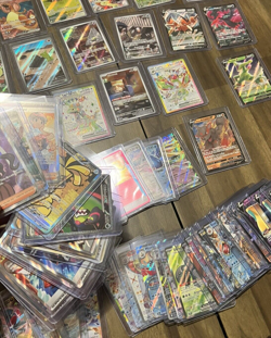 Pokemon Card Lot 50 Official TCG Cards Ultra Rare Included EX GX V MEGA + HOLOS - Image 1