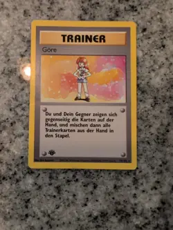 Pokemon Base Set Gore 1st Edition German 75/102 Card - Image 1