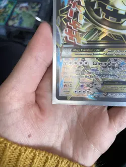 Pokemon TCG M Mega Steelix EX Full Art Holo Rare Card 109/114 XY Steam Siege - Image 4