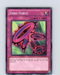 Yu-Gi-Oh TCG Zero Force STOR-EN064 Unlimited Regular Common Card NM - Image 1