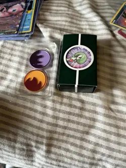 Pokemon Gardevoir Battke Deck Dice and Coins Only No Cards - Image 1