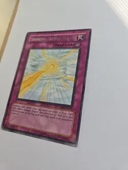 Yu-Gi-Oh! Shining Silver Force CRMS-EN066 Rare Silver Text Trap Card - Image 3