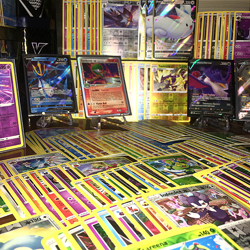 Pokemon Card Lot 100 Official TCG Cards with Holos Included - Free Shipping! - Image 1