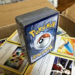 Pokemon Card Lot 100 Official TCG Cards with Holos Included - Free Shipping! - Image 3