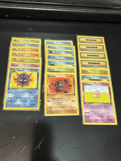 Vintage 1st Edition Pokemon Card Lot Of 21 WOTC Fossil LP/NM - Image 1