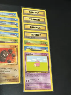 Vintage 1st Edition Pokemon Card Lot Of 21 WOTC Fossil LP/NM - Image 4