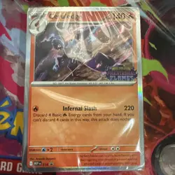 Ceruledge 014 MEP Promo Stamped Phantasmal Flames Pokemon TCG - SEALED DECK - Image 1