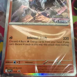 Ceruledge 014 MEP Promo Stamped Phantasmal Flames Pokemon TCG - SEALED DECK - Image 2