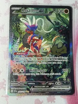 Koraidon ex 247/198 Scarlet & Violet SIR NM Pokemon - Image 1