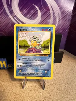 Squirtle 93/130 HP Base Set 2 English Pokemon Card TCG - Image 1