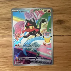 Pokemon TCG Litten 044 Promo First Partner Series 1 English (FRESH) - Image 1