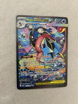 Pokemon TCG Chaos Rising Mega Greninja EX 116/086 Special Illistration Rare SIR - Image 1