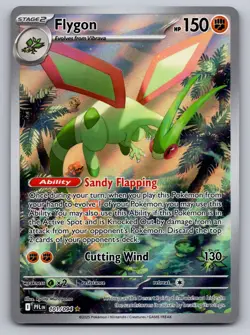 Flygon 101/094 Illustration Rare Phantasmal Flames Near Mint - Image 1