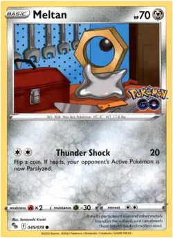 Meltan 45/78 - Common - Pokemon Go 2022 - Image 1