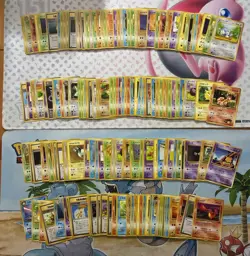 Vintage Pokemon Card Lot WOTC Sets Era Fire 165+ - Image 1