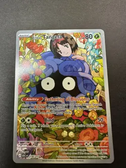 Erika's Tangela 218/217 - Ascended Heroes Illustration Rare Pokemon TCG NM - Image 2
