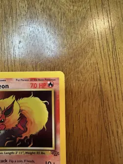 Pokemon TCG Flareon 3/64 Jungle Holo Rare Unlimited 1999 WoTC - Image 3
