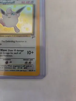 Pokemon Base Set 2 Wigglytuff 19/130 Hologram Holo Rare 1999-2000 LP-NM - Image 5