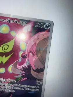 Pokemon TCG Cynthia's Spiritomb 244/217 Ascended Heroes Illustration Rare NM - Image 2