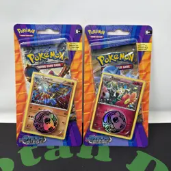 Pokemon XY Steam Siege Blister Pack Lot Lucario Floette Promo W/ Mew Coin - Image 1