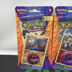 Pokemon XY Steam Siege Blister Pack Lot Lucario Floette Promo W/ Mew Coin - Image 2