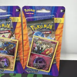 Pokemon XY Steam Siege Blister Pack Lot Lucario Floette Promo W/ Mew Coin - Image 3