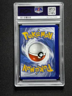 PSA 9 Pokemon Eevee VMAX SWSH087 ETB PROMO FA INVERTED BACK + MISALIGNMENT ERROR - Image 2