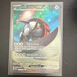 Pokemon Iron Treads ex 248/198 SV01 Scarlet & Violet Special Illustration Holo - Image 1