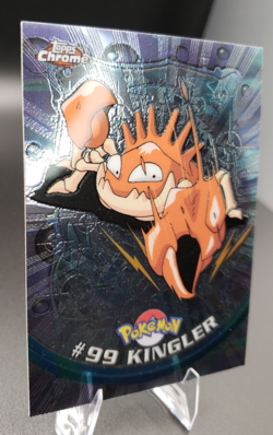 2000 Topps Chrome Series 2 - Pokemon Kingler #99 - Image 2