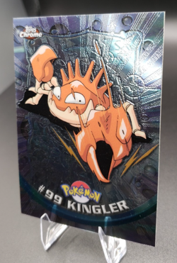 2000 Topps Chrome Series 2 - Pokemon Kingler #99 - Image 3