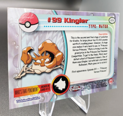 2000 Topps Chrome Series 2 - Pokemon Kingler #99 - Image 5