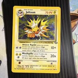 Pokemon TCG Jolteon Jungle 4/64 Holo Rare Stage 1 70 HP English Pokemon Co. - Image 1