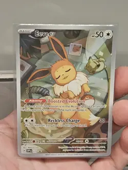 Eevee 173 Sv: Scarlet & Violet Promo Cards Holo Prismatic Evolutions ETB Promo - Image 1