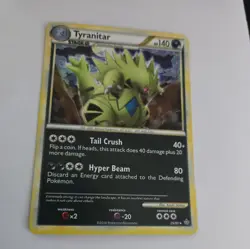 Pokemon Tyranitar Holo - Unleashed - 26/95 LP - Image 1