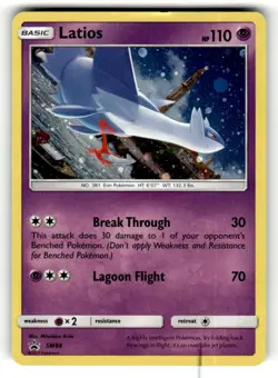 Latios (Cosmos Holo) - SM88 Promo Sun & Moon Promo Pokemon Near Mint - Image 1
