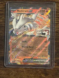 New Pokemon TCG Reshiram ex - WHT 020/086 - Play Pokemon Stamp Prize Pack Series - Image 1