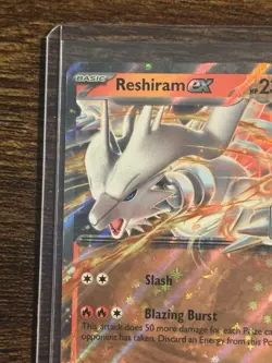 New Pokemon TCG Reshiram ex - WHT 020/086 - Play Pokemon Stamp Prize Pack Series - Image 2