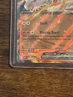 New Pokemon TCG Reshiram ex - WHT 020/086 - Play Pokemon Stamp Prize Pack Series - Image 5