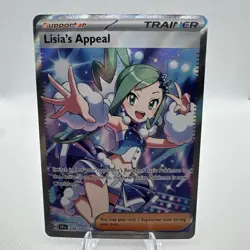 Pokemon Lisia's Appeal 234/191 Ultra Rare Full Art Holo Sv08 Surging Sparks - Image 1
