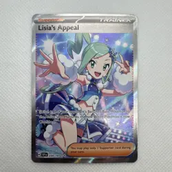Pokemon Lisia's Appeal 234/191 Ultra Rare Full Art Holo Sv08 Surging Sparks - Image 2